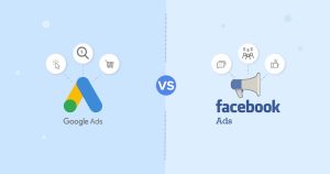 Quảng cáo facebook và google